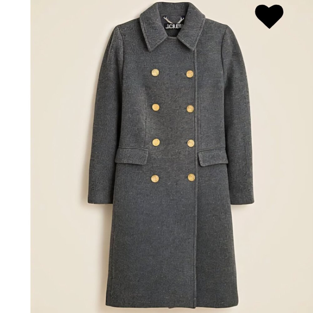 J. Crew Long Wool Jacket/New-Never Worn!